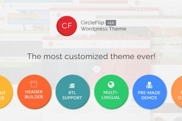 CircleFlip Wordpress Theme