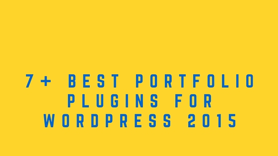 7+ Best Portfolio Plugins For WordPress 2015
