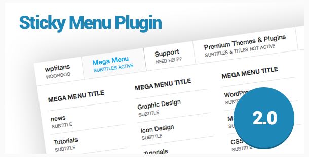 WordPress Mega Menu Plugins