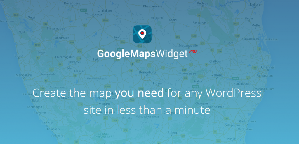 Google Maps Widget Pro Plugin